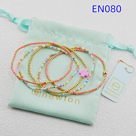 Enewton Pink Cross Bracelet Set - Picture 3 of 5